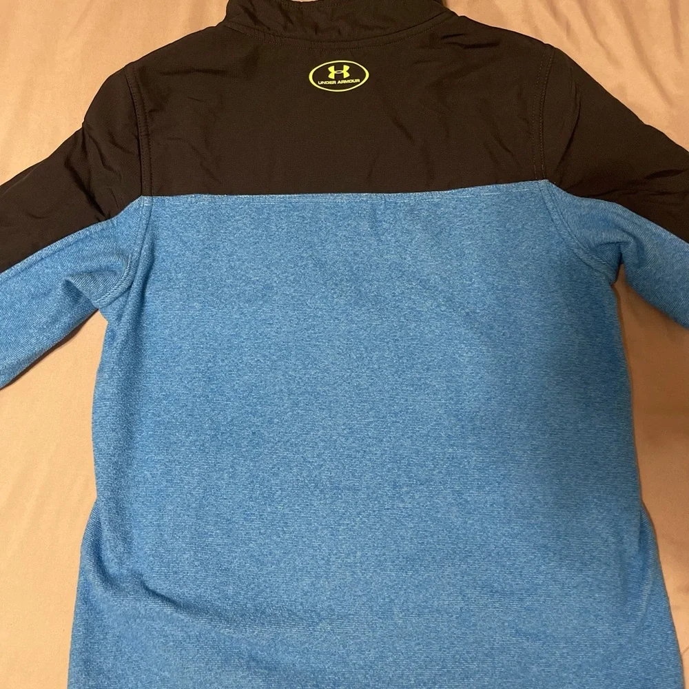 Under Armour Blue Zip-Up Sweatshirt